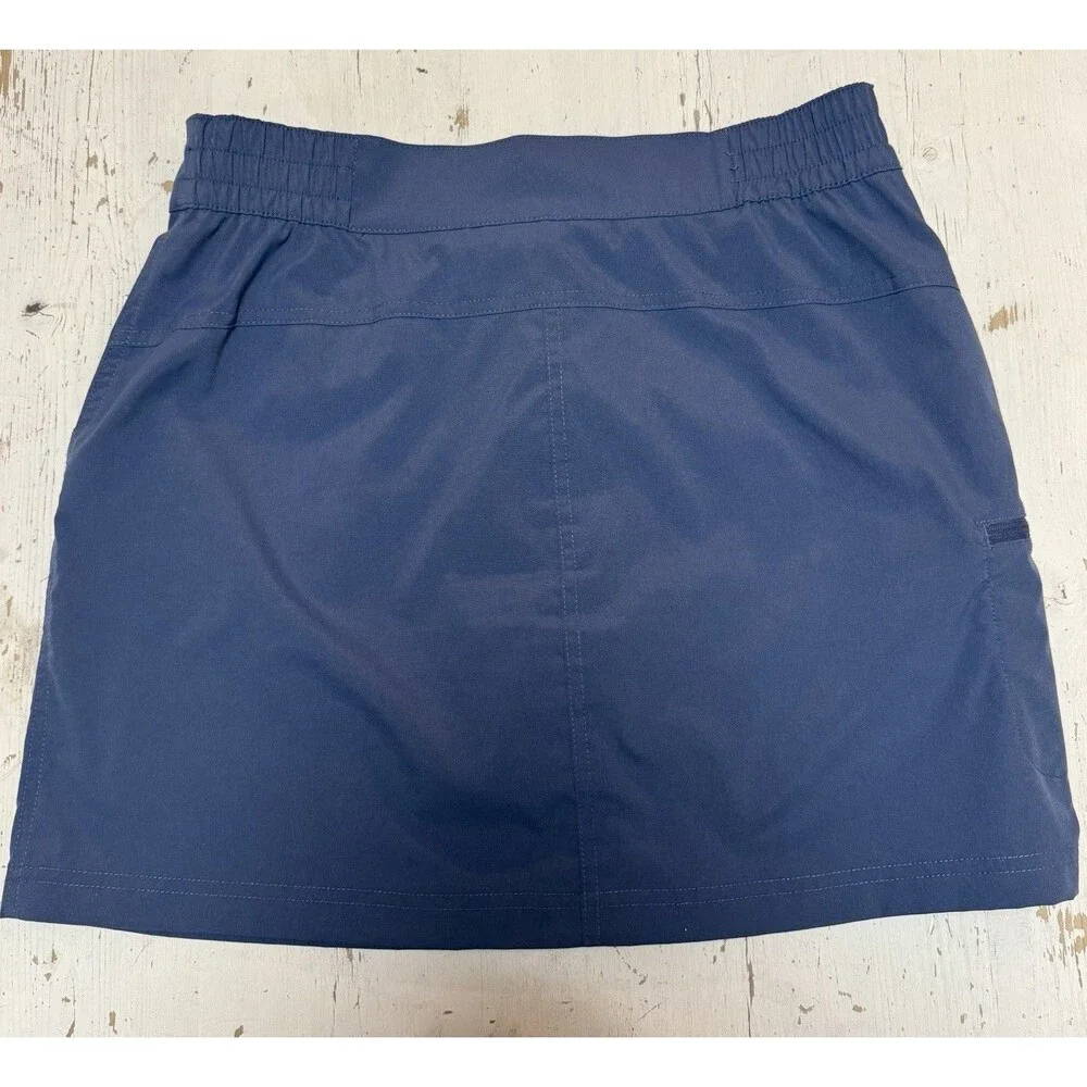32 Degrees Cool Lightweight Skirt Skort S Indigo Blue Tennis Pickle Ball Sporty